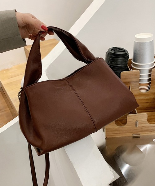 MAISON DE THERESE（メゾン ド テレーズ）の「ショルダーバッグ　ハンドバッグ（ショルダーバッグ・レディース・ブラウン/アイボリー/ブラック・FREE）」の7枚目の写真