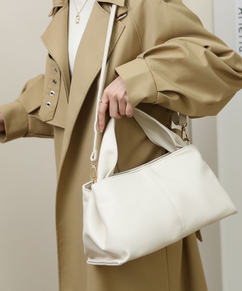 MAISON DE THERESE（メゾン ド テレーズ）の「ショルダーバッグ　ハンドバッグ（ショルダーバッグ・レディース・ブラウン/アイボリー/ブラック・FREE）」の14枚目の写真