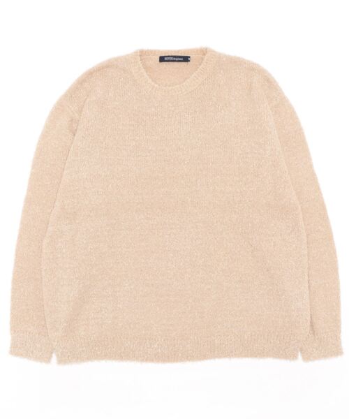 CERCA(チェルカ)の「RS/オーバーサイズ ニット(ニット/セーター・メンズ・グレー/ブラック/ブラック×レッド/ホワイト/ブラック×ホワイト/ブラック×グレー/ベージュ・MEDIUM/LARGE)」の14枚目の写真