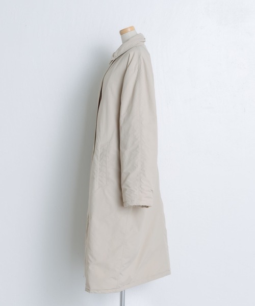 BURLAP OUTFITTER（バーラップアウトフィッター）の「【BURLAP OUTFITTER】中綿ロングコート（その他アウター・レディース・ブラック/アイボリー・FREE）」の22枚目の写真