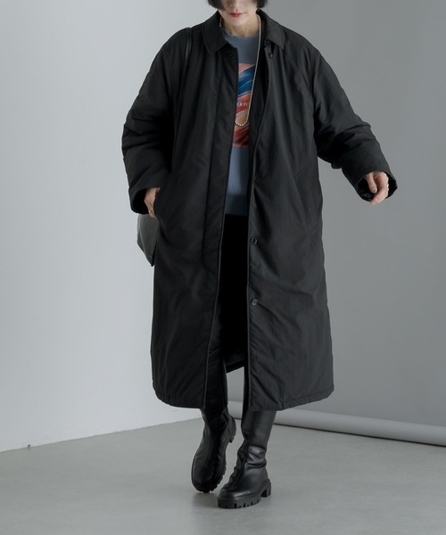 ★値下げ中★BURLAP OUTFITTER / ロング丈中綿コート BURLAP OUTFITTER アウター 【BURLAP OUTFITTER】中綿ロング