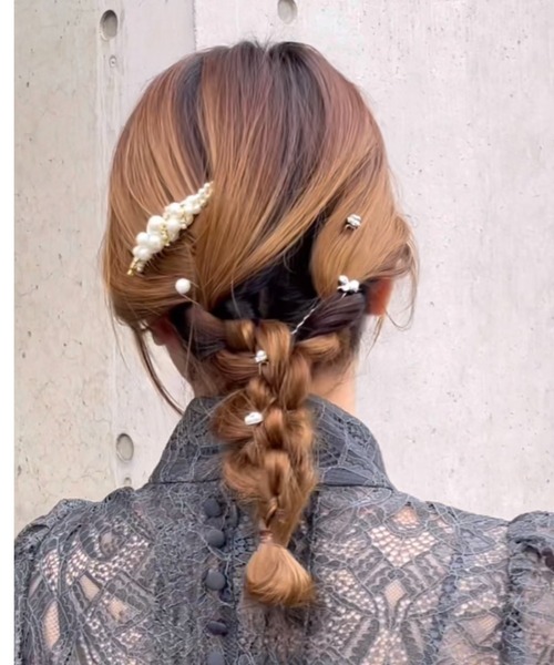 Cupid Heart(キューピッドハート)の「【Cupid Heart】結婚式用アクセ ヘアピン5点set(ヘアピン・レディース・シルバー・MEDIUM)」の15枚目の写真
