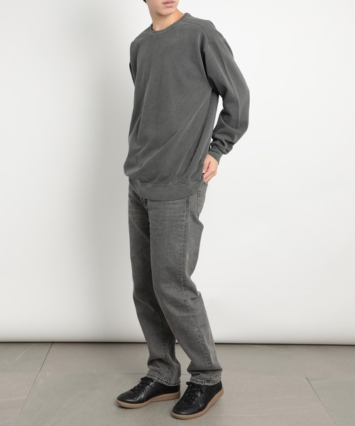 comfort colors(コンフォートカラーズ)の「【COMFORT COLORS】9.5オンスガーメントダイスウェット 裏起毛 トレーナー ヴィンテージライク 染め加工 CC1566 MURS(スウェット・メンズ・ターコイズブルー/ブルー/チャコールグレー/レッド/ホワイト・S/M/L/XL)」の22枚目の写真