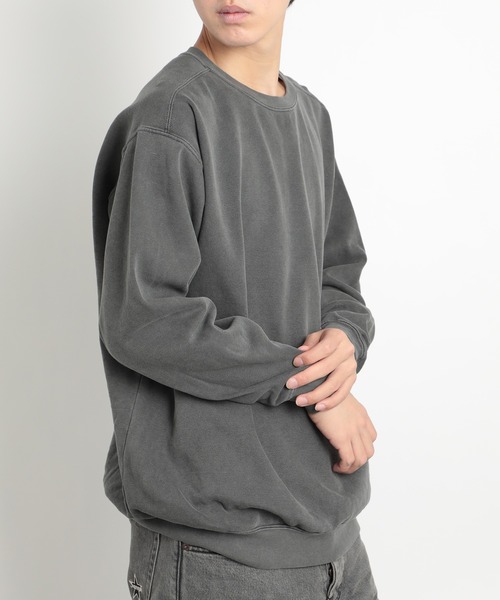 comfort colors(コンフォートカラーズ)の「【COMFORT COLORS】9.5オンスガーメントダイスウェット 裏起毛 トレーナー ヴィンテージライク 染め加工 CC1566 MURS(スウェット・メンズ・ターコイズブルー/ブルー/チャコールグレー/レッド/ホワイト・S/M/L/XL)」の20枚目の写真