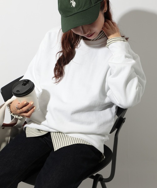 comfort colors(コンフォートカラーズ)の「【COMFORT COLORS】9.5オンスガーメントダイスウェット 裏起毛 トレーナー ヴィンテージライク 染め加工 CC1566 MURS(スウェット・メンズ・ターコイズブルー/ブルー/チャコールグレー/レッド/ホワイト・S/M/L/XL)」の8枚目の写真