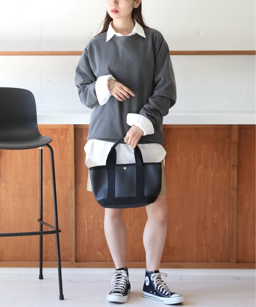 comfort colors(コンフォートカラーズ)の「【COMFORT COLORS】9.5オンスガーメントダイスウェット 裏起毛 トレーナー ヴィンテージライク 染め加工 CC1566 MURS(スウェット・メンズ・ターコイズブルー/ブルー/チャコールグレー/レッド/ホワイト・S/M/L/XL)」の17枚目の写真