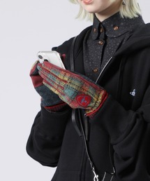 １、、ヴィヴィアンウエストウッド　手袋　ハリスツイード Vivienne Westwood ACCESSORIES（ヴィヴィアンウエストウッド
