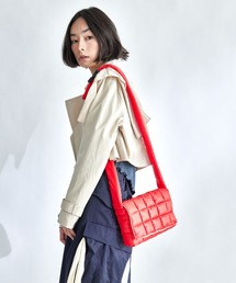 happy konkon（ハッピーコンコン）の「ナイロンキルトBAG（ショルダーバッグ）」