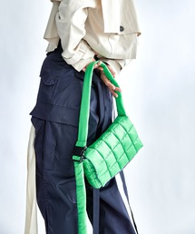 happy konkon（ハッピーコンコン）の「ナイロンキルトBAG（ショルダーバッグ）」