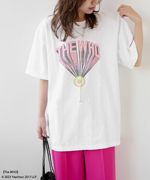 JOURNAL STANDARD relume(ジャーナルスタンダード レリューム)の「GOOD ROCK SPEED ロックTEE(Tシャツ/カットソー・レディース・ホワイト/ブラック×ブラック/ホワイト系その他/スミクロ・SMALL/LARGE)」の3枚目の写真