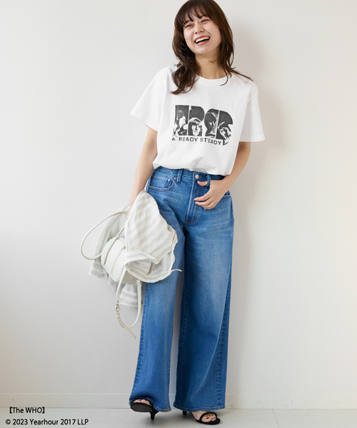 JOURNAL STANDARD relume(ジャーナルスタンダード レリューム)の「GOOD ROCK SPEED ロックTEE(Tシャツ/カットソー・レディース・ホワイト/ブラック×ブラック/ホワイト系その他/スミクロ・SMALL/LARGE)」の16枚目の写真