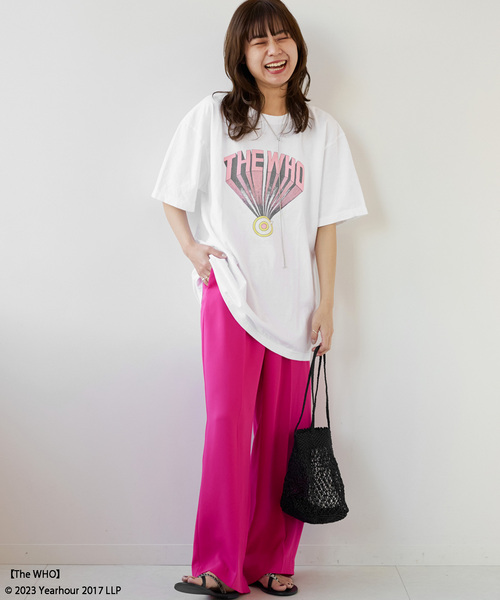 JOURNAL STANDARD relume(ジャーナルスタンダード レリューム)の「GOOD ROCK SPEED ロックTEE(Tシャツ/カットソー・レディース・ホワイト/ブラック×ブラック/ホワイト系その他/スミクロ・SMALL/LARGE)」の9枚目の写真