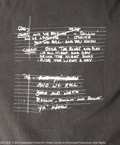 JOURNAL STANDARD relume(ジャーナルスタンダード レリューム)の「GOOD ROCK SPEED ロックTEE(Tシャツ/カットソー・レディース・ホワイト/ブラック×ブラック/ホワイト系その他/スミクロ・SMALL/LARGE)」の11枚目の写真