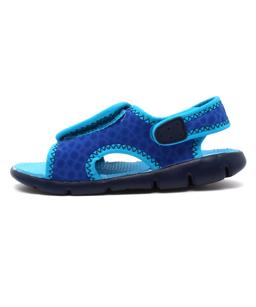 SHIPS（シップス）の「NIKE:SUNRAY ADJUST4 TD(12～16㎝)（サンダル・キッズ・ブルー/グリーン・16/15 /14/12/13）」の9枚目の写真