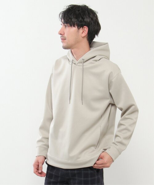 ikka(イッカ)の「【抗菌防臭】セイケツダブルフェイス鹿の子パーカー(パーカー・メンズ・スカイブルー/ホワイト/ピンク/ライトグレー・L/M/XL/S)」の6枚目の写真