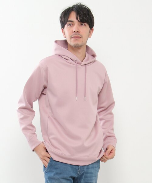 ikka(イッカ)の「【抗菌防臭】セイケツダブルフェイス鹿の子パーカー(パーカー・メンズ・スカイブルー/ホワイト/ピンク/ライトグレー・L/M/XL/S)」の9枚目の写真