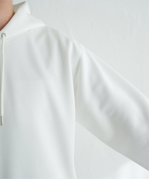 ikka(イッカ)の「【抗菌防臭】セイケツダブルフェイス鹿の子パーカー(パーカー・メンズ・スカイブルー/ホワイト/ピンク/ライトグレー・L/M/XL/S)」の14枚目の写真