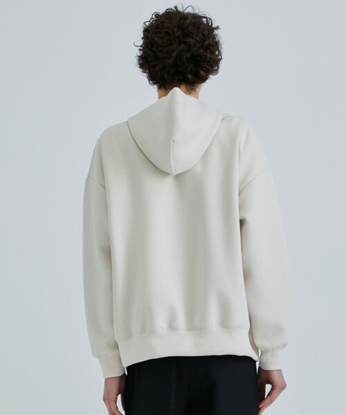 STUDIOUS（ステュディオス）の「ZERO GRAVITY PARKA/リラックスダンボールパーカー（パーカー・メンズ・ブラック/ライトグレー/キナリ・2/1）」の11枚目の写真