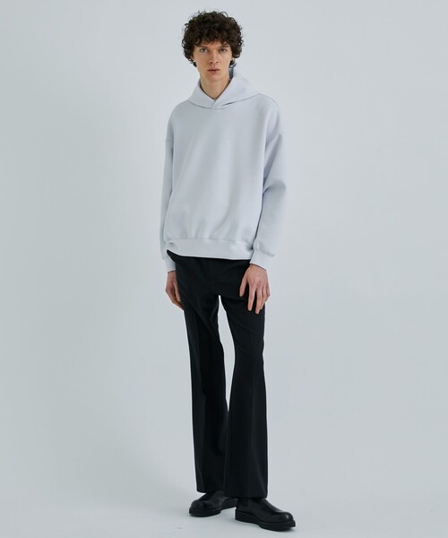 STUDIOUS（ステュディオス）の「ZERO GRAVITY PARKA/リラックスダンボールパーカー（パーカー・メンズ・ブラック/ライトグレー/キナリ・2/1）」の16枚目の写真