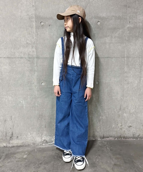 CIAOPANIC TYPY(チャオパニックティピー)の「【KIDS】配色メローシアーテレコタートル(Tシャツ/カットソー・キッズ・ライトグレー/オフホワイト・S/M/L/XL/XXL)」の19枚目の写真