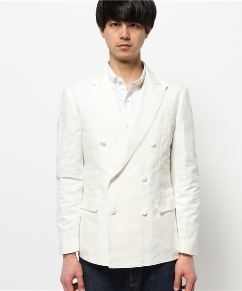 OUTLET（アウトレット）の「【BLOOM&BRANCH】ダックジャケットM（その他アウター・メンズ・ホワイト・MEDIUM/LARGE/SMALL）」の2枚目の写真