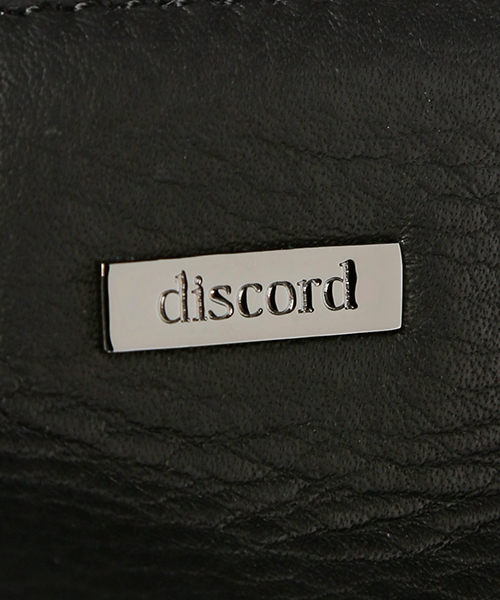 discord Yohji Yamamoto(ディスコード ヨウジヤマモト)の「Light Leather Lunch Bag ライトレザー ランチバッグ(ハンドバッグ・レディース・ブラック・FREE)」の4枚目の写真