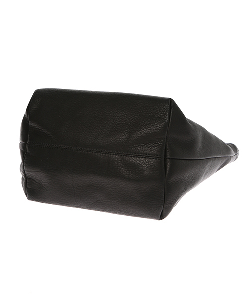 discord Yohji Yamamoto(ディスコード ヨウジヤマモト)の「Light Leather Lunch Bag ライトレザー ランチバッグ(ハンドバッグ・レディース・ブラック・FREE)」の6枚目の写真