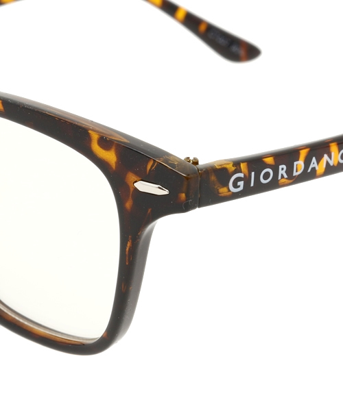 GIORDANO（ジョルダーノ）の「[GIORDANO]ウェリントンサングラス（サングラス・メンズ・ブラック/ブラック系その他/ブラウン/ブラウン系その他・FREE）」の8枚目の写真