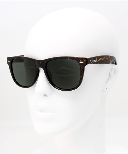 GIORDANO（ジョルダーノ）の「[GIORDANO]ウェリントンサングラス（サングラス・メンズ・ブラック/ブラック系その他/ブラウン/ブラウン系その他・FREE）」の12枚目の写真