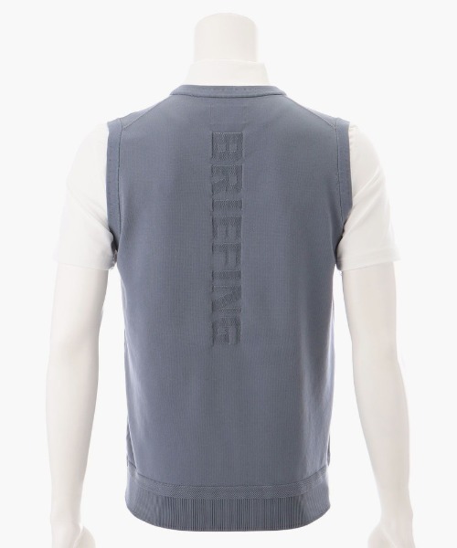 ブリーフィングゴルフ】MENS WR V NECK KNIT VEST