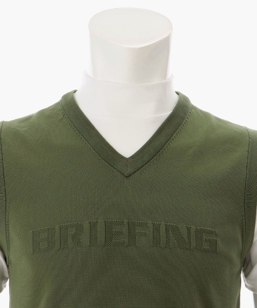 ブリーフィングゴルフ】MENS WR V NECK KNIT VEST