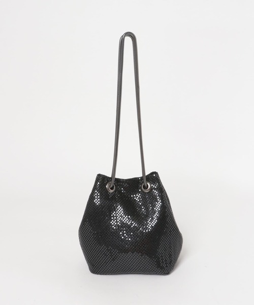 URBAN RESEARCH ROSSO(アーバンリサーチロッソ)の「メタルメッシュバッグ(ショルダーバッグ・レディース・ブラック/シルバー・-)」の10枚目の写真