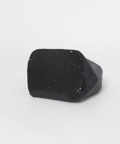 URBAN RESEARCH ROSSO(アーバンリサーチロッソ)の「メタルメッシュバッグ(ショルダーバッグ・レディース・ブラック/シルバー・-)」の12枚目の写真