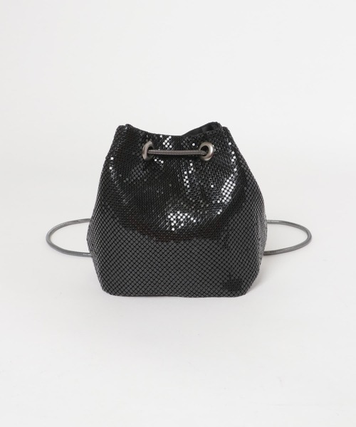 URBAN RESEARCH ROSSO(アーバンリサーチロッソ)の「メタルメッシュバッグ(ショルダーバッグ・レディース・ブラック/シルバー・-)」の18枚目の写真