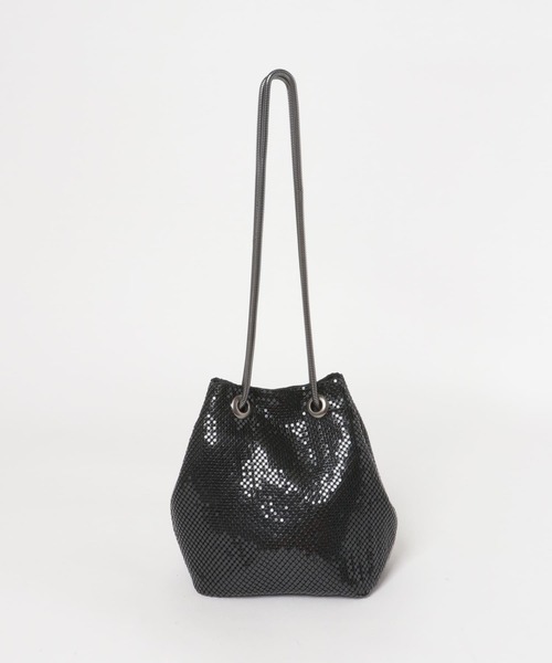 URBAN RESEARCH ROSSO(アーバンリサーチロッソ)の「メタルメッシュバッグ(ショルダーバッグ・レディース・ブラック/シルバー・-)」の19枚目の写真