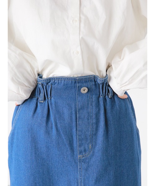 ehka sopo(エヘカソポ)の「【オールマイティボトム】スカート(スカート・レディース・ネイビー/キナリ/ブルー・フリ-)」の14枚目の写真