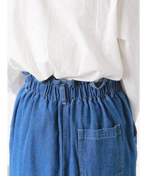 ehka sopo(エヘカソポ)の「【オールマイティボトム】スカート(スカート・レディース・ネイビー/キナリ/ブルー・フリ-)」の15枚目の写真