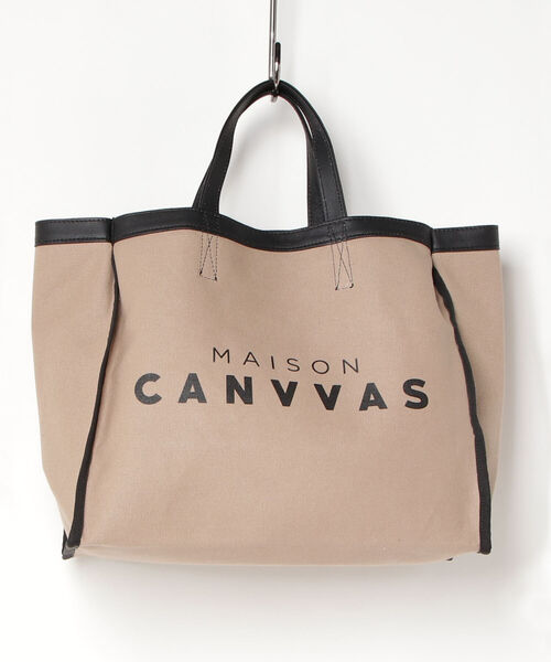 MAISON CANVVAS（メゾンキャンバス）の「【MAISON CANVVAS メゾンキャンバス】エシカルリバートートバッグ（トートバッグ・レディース・ベージュ・FREE）」の10枚目の写真