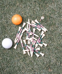Left Of Field Golf(tgIutB[hSt)́yLeft Of Field Golf/tg@Iu@tB[h@Stz25 x Bamboo Golf Tees  25{  StObY@eB[ 7cm(StObY)