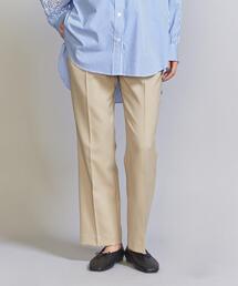 BEAUTY&YOUTH UNITED ARROWS | ポリエステル ツイードライク スリムストレート パンツ -ウォッシャブル-(その他パンツ)