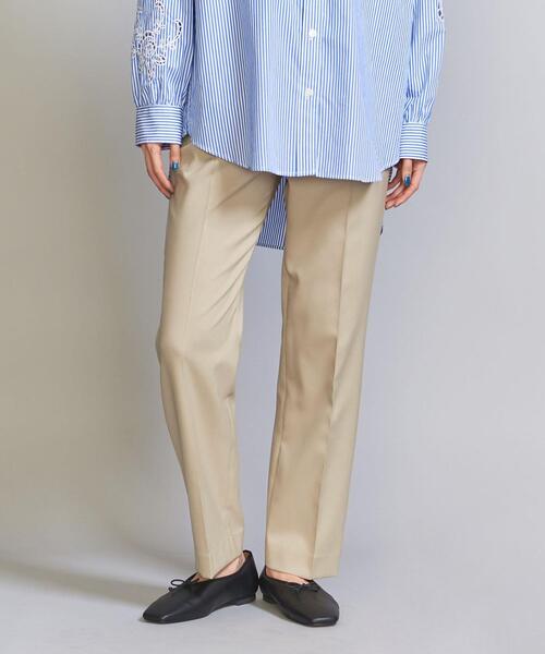 BEAUTY&YOUTH UNITED ARROWS（ビューティーアンドユースユナイテッドアローズ）の「ポリエステル ツイードライク スリムストレート パンツ -ウォッシャブル-（その他パンツ・レディース・ダークグレー/グレー/ベージュ・S/L/M）」の11枚目の写真