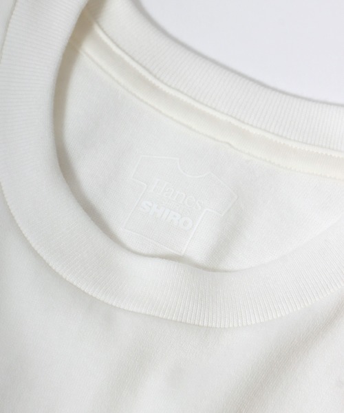 HANES(ヘインズ)の「Hanes(へインズ)SHIROクルーネックTシャツ 1P/半袖パックTシャツ メンズ レディース ユニセックス(Tシャツ/カットソー・メンズ・ホワイト・XL/L/S/M)」の6枚目の写真