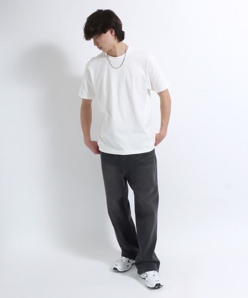 HANES(ヘインズ)の「Hanes(へインズ)SHIROクルーネックTシャツ 1P/半袖パックTシャツ メンズ レディース ユニセックス(Tシャツ/カットソー・メンズ・ホワイト・XL/L/S/M)」の13枚目の写真