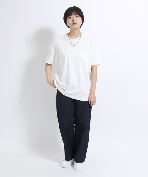 HANES(ヘインズ)の「Hanes(へインズ)SHIROクルーネックTシャツ 1P/半袖パックTシャツ メンズ レディース ユニセックス(Tシャツ/カットソー・メンズ・ホワイト・XL/L/S/M)」の18枚目の写真