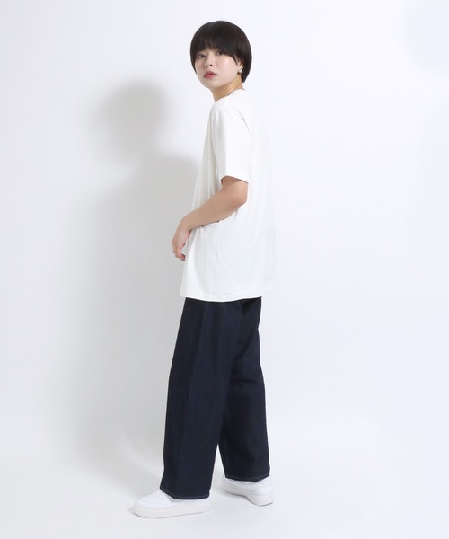 HANES(ヘインズ)の「Hanes(へインズ)SHIROクルーネックTシャツ 1P/半袖パックTシャツ メンズ レディース ユニセックス(Tシャツ/カットソー・メンズ・ホワイト・XL/L/S/M)」の19枚目の写真