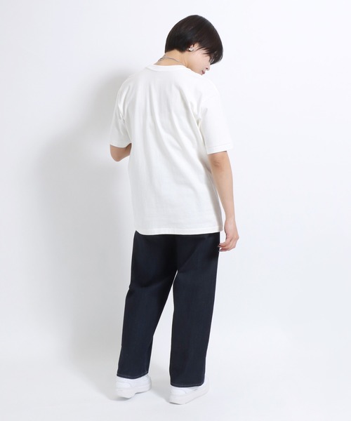 HANES(ヘインズ)の「Hanes(へインズ)SHIROクルーネックTシャツ 1P/半袖パックTシャツ メンズ レディース ユニセックス(Tシャツ/カットソー・メンズ・ホワイト・XL/L/S/M)」の20枚目の写真