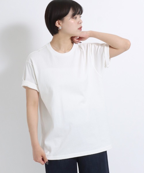HANES(ヘインズ)の「Hanes(へインズ)SHIROクルーネックTシャツ 1P/半袖パックTシャツ メンズ レディース ユニセックス(Tシャツ/カットソー・メンズ・ホワイト・XL/L/S/M)」の16枚目の写真