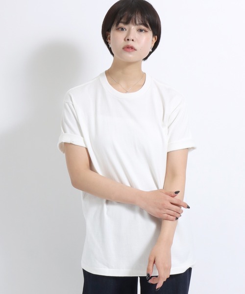 HANES(ヘインズ)の「Hanes(へインズ)SHIROクルーネックTシャツ 1P/半袖パックTシャツ メンズ レディース ユニセックス(Tシャツ/カットソー・メンズ・ホワイト・XL/L/S/M)」の17枚目の写真