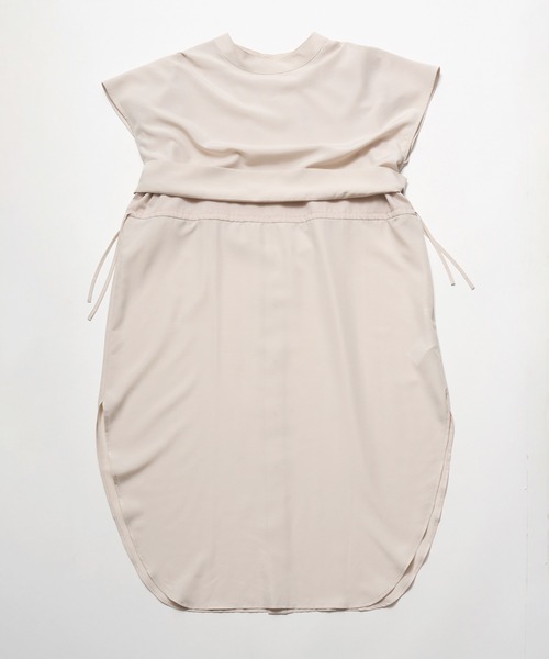 ROPE' PICNIC（ロペピクニック）の「【WEB限定カラー:カーキ】吸水速乾/2WAYレイヤード風シャツワンピース（シャツワンピース・レディース・チャコールグレー/ベージュ/ブルー系その他4/カーキ・38）」の15枚目の写真