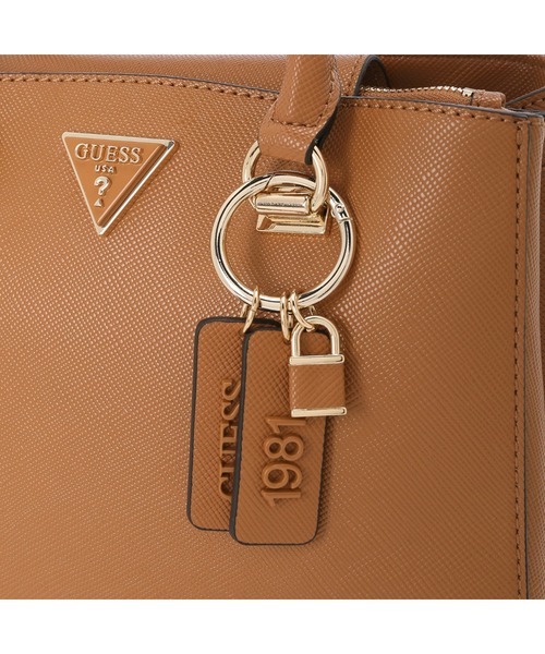 Guess（ゲス）の「NOELLE Girlfriend Satchel（トートバッグ・レディース・ブラウン/ライトピンク/ブラック・ONE SIZE）」の8枚目の写真